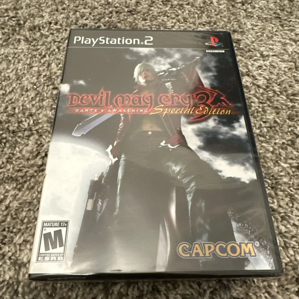 Devil May Cry 3 Dante's Awakening(SONY PlayStation 2 PS2) COMPLETE PRISTINE MINT